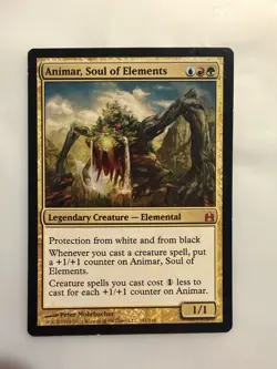 MtG Animar, Soul of Elements - Magic the Gathering Commander 2011 - MP - Image 1