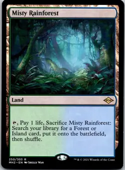 Misty Rainforest 250 Modern Horizons 2 NM MTG - Image 1
