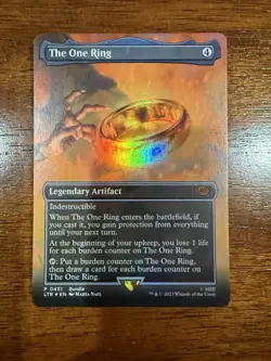 The One Ring (Borderless) Unique and Miscellaneous Promos Foil - Image 1
