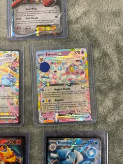 Pokemon 11 Card Lot NM Pokemon EX Cards Charizard, Blastoise, Sylveon, etc. - Image 4