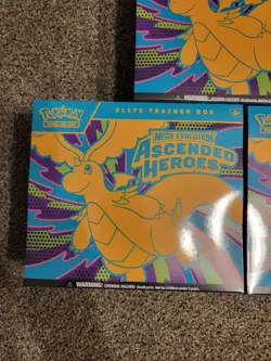 Pokemon Ascended Heroes ETB Lot X3 All In Pics Sealed - Image 3