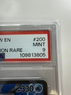 2023 Pokemon 151 Blastoise ex 200/165 Trading Card Game PSA 9 SIR Special Rare - Image 3