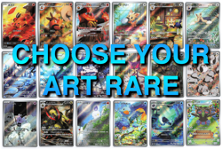 Pokemon Choose Your Art Rare - SV11B & SV11W Black Bolt/White Flare Japanese NM - Image 1