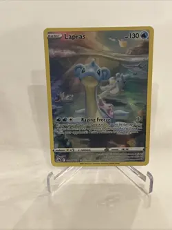 Pokemon TCG Lapras GG05/GG70 Holo Ultra Rare Crown Zenith NM Condition - Image 1