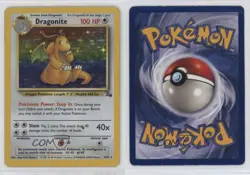 Dragonite Holo Pokemon Fossil #4 1999 - Image 3