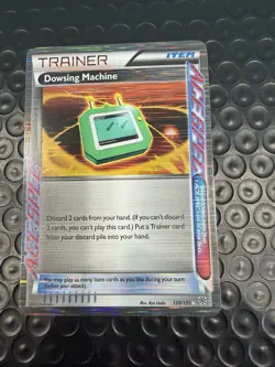 Pokemon Black & White Plasma Storm Dowsing Machine Ace Spec Trainer 128/135 NM - Image 1