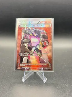 Team Rocket's Handiwork #124/124 Fates Collide Pokemon 2016 - Image 1