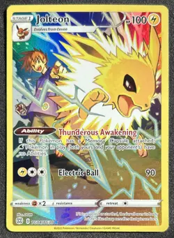 Jolteon TG04/TG30 Swsh09: Brilliant Stars Trainer Gallery Holo Pokemon - Image 1