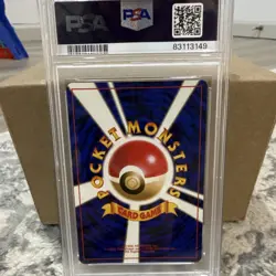 Pokemon 1997 Jungle Mr. Mime Holo Rare PSA 9 #122 Japanese TCG Basic - Image 2