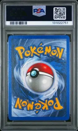 HITMONTOP 2001 POKEMON BLACK STAR LEAGUE PROMO #37 GRADED PSA 8 NM-MT - Image 2