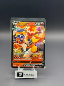 Infernape V Pokemon Sword & Shield Promo SWSH252 Promo Holofoil Near Mint - Image 1