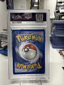 2000 Pokemon Base Set ll (2) 13 NINETALES-HOLO PSA 9 - Image 2