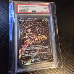 Pokemon TCG Giratina V Alt Art 186/106 - PSA 9 MINT Ultra Rare - Image 1