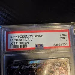 Pokemon TCG Giratina V Alt Art 186/106 - PSA 9 MINT Ultra Rare - Image 4