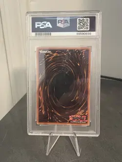 2003 Yu-Gi-Oh! Jinzo Booster Tin #11 PSA 4 - Image 2