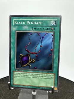 Yu-Gi-Oh! TCG Black Pendant Magic Ruler MRL-003 1st Edition Super Rare - Image 2