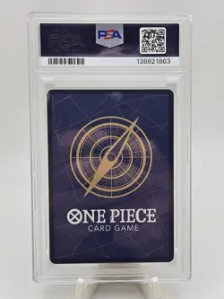 2025 One Piece OP11 Sanji SP Alternate Art PSA 9 - Image 2