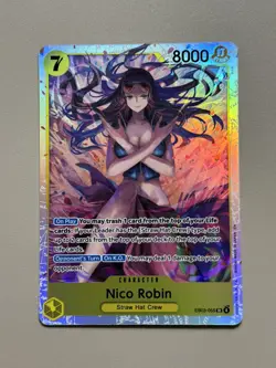 One Piece Heroine’s Edition Extra Booster Nico Robin EB03-055 SR English - Image 1
