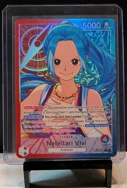 One Piece Nefeltari Vivi EB03-001 Alt Art Leader Heroines Edition English NM/M - Image 1