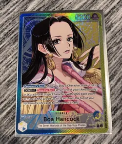 One Piece CCG Boa Hancock Alternate Art OP14-041 Leader English - Image 1