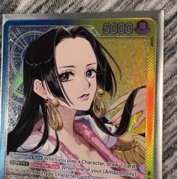 One Piece CCG Boa Hancock Alternate Art OP14-041 Leader English - Image 2