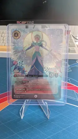 Disney Lorcana - Elsa - Ice Artisan (Enchanted) 233/204 Winterspell NM Holo - Image 1