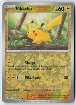 Pikachu - (Reverse Cosmos Holo) (Costco Exclusive) 025/165 - Misc Cards - PTCG - Image 1