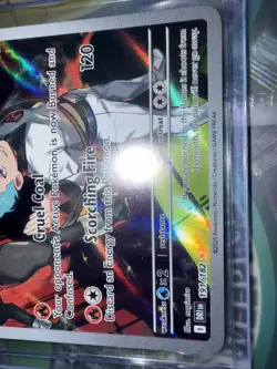 Pokemon TCG Team Rockets Houndoom Illustration Rare Card 191/182 Destined Rivals - Image 3