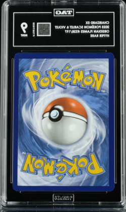 2023 Pokemon S&V Obsidian Flames - CHARIZARD EX - Hyper Rare Card 228/197 TAG 9 - Image 2