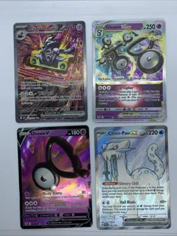 Pokemon TCG 4 card lot NM - Image 1