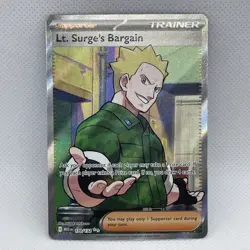 Pokemon TCG 3 card lot Full Art trainer NM - Image 4