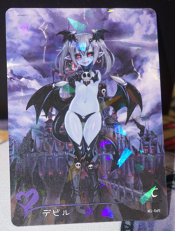 Devil Monster Girl Encyclopedia Goddess Story Waifu Card Shatterfoil C MG-069 - Image 1