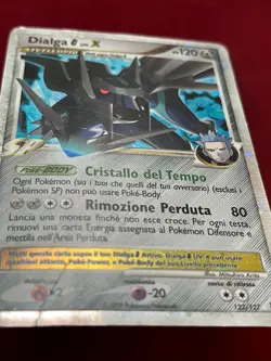 ITALIAN Dialga G LV.X 122/127 Holo Ultra Rare Pokemon Card 2009 Platinum HP - Image 2