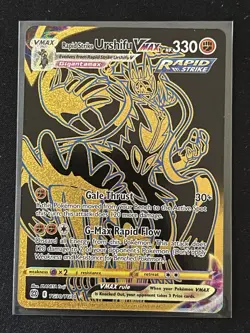 Pokemon TCG Brilliant Stars Rapid Strike Urshifu VMAX Ultra Rare Holo Card TG30 - Image 1