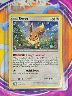 🔥2018 Pokemon Eevee Holofoil Card #101a/149 Sun & Moon Series TCG Collector’s📈 - Image 3