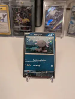 Paldean Wooper SVP 041 Black Star Promo - Cosmos Holo - Pokemon TCG Card Mint NM - Image 1