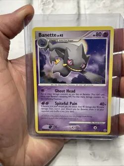 Pokemon Banette Secret Wonders 23/132 LP+ Pokemon Card 2007 Nintendo Rare TCG - Image 1