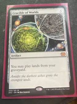 MTG Crucible of Worlds Double Masters 2022 NM Condition - Image 1