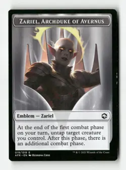 Emblem - Zariel, Archduke of Avernus - Adventures in the Forgotten Realms (AFR) - Image 1