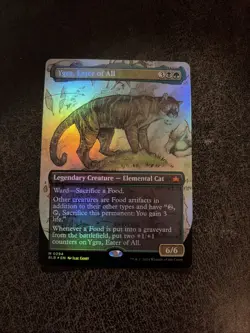 MTG Ygra, Eater of All (Borderless Foil) Bloomburrow 294 LP - NM - Image 1