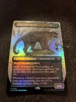 MTG Ygra, Eater of All (Borderless Foil) Bloomburrow 294 LP - NM - Image 2