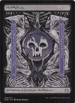 Swamp 269 (Full Art) NM Phyrexia Regular MTG - Image 1