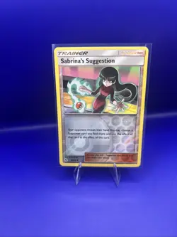 Pokemon TCG Sabrina's Suggestion 65/68 Hidden Fates Reverse Holo MINT! - Image 1