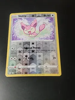 Skitty 141/189 - Reverse Holo Pokemon TCG Darkness Ablaze Pokemon Card MINT - Image 1
