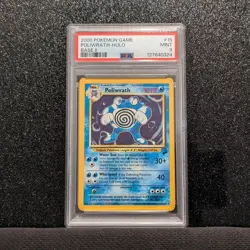 Pokemon Base Set 2 Poliwrath Holo Rare 15/130 PSA 9 - MINT - Image 2