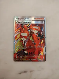 Pokemon TCG Team Flare Grunt Full Art Trainer XY 73a/83 ENGLISH NM - Image 1