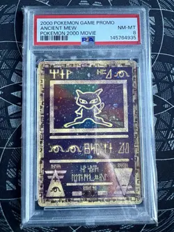 2000 Pokemon Ancient Mew Movie Promo PSA 8 Neat Mint!! - Image 1