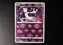 Pokemon TCG S-Chinese Mewtwo cs6bc 033/131 Reverse Holo Crown - Image 1