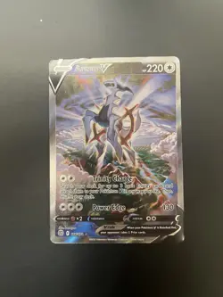 Pokemon Arceus V 166/172 Brilliant Stars Ultra Rare Full Art Holo 220HP TCG - Image 1