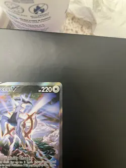 Pokemon Arceus V 166/172 Brilliant Stars Ultra Rare Full Art Holo 220HP TCG - Image 2